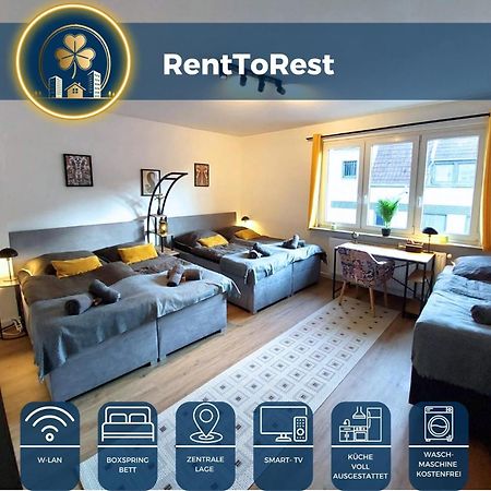 Appartement Rtr Essen - Fuer Bis Zu 8 Personen - Voll Ausgestattet - Zentral Limbecker Platz - Messe - Uniklinikum - Smart Tv - Modern Extérieur photo