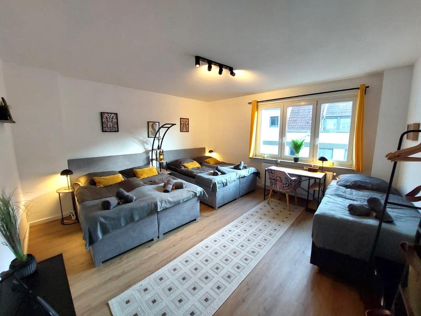 Appartement Rtr Essen - Fuer Bis Zu 8 Personen - Voll Ausgestattet - Zentral Limbecker Platz - Messe - Uniklinikum - Smart Tv - Modern Extérieur photo