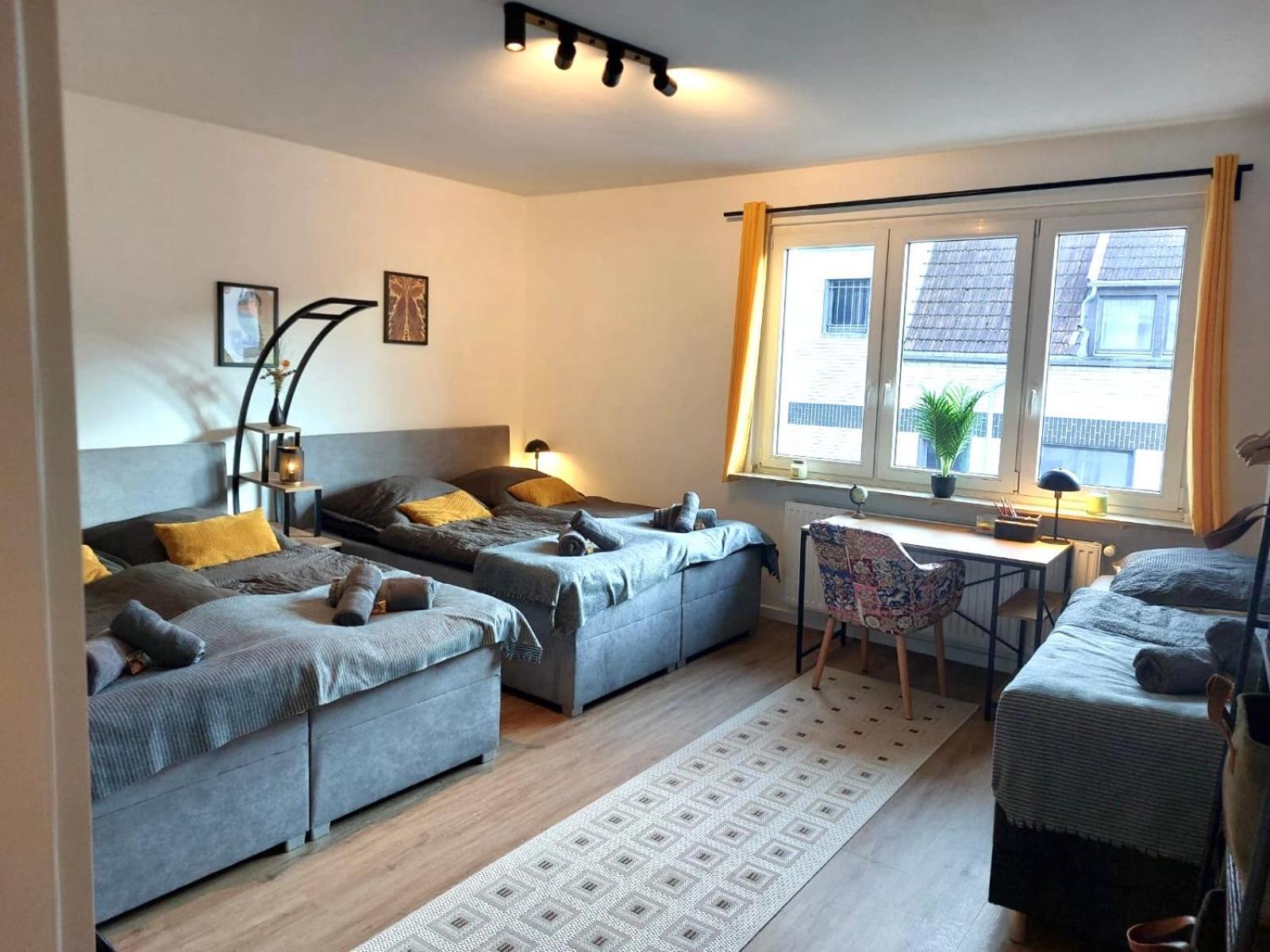 Appartement Rtr Essen - Fuer Bis Zu 8 Personen - Voll Ausgestattet - Zentral Limbecker Platz - Messe - Uniklinikum - Smart Tv - Modern Extérieur photo